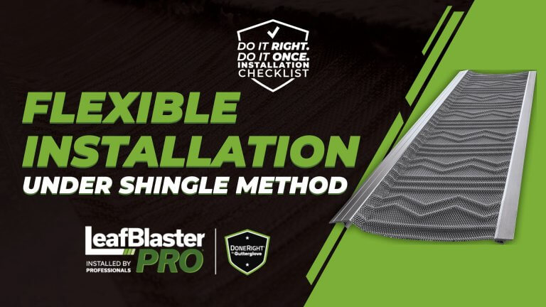 3 Steps for Proper Installation – LeafBlaster Pro